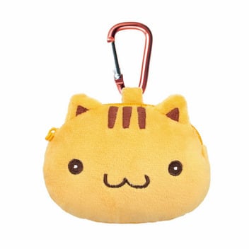 ポムポムプリン(ベーグル) カラビナ付きファスナーマスコット