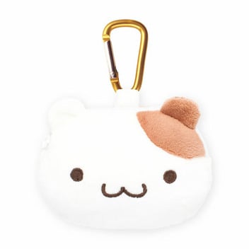 ポムポムプリン(マフィン) カラビナ付きファスナーマスコット