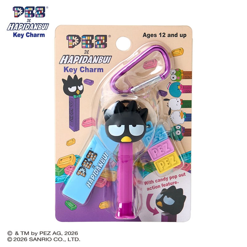 バッドばつ丸 PEZ キーチャーム