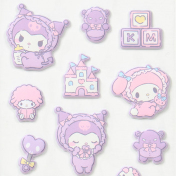 マイメロディ&クロミ マシュマロステッカーズ