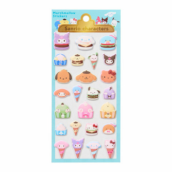 サンリオキャラクターズ マシュマロステッカーズ