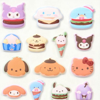 サンリオキャラクターズ マシュマロステッカーズ