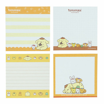 ポムポムプリン スクエアメモ
