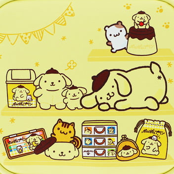 ポムポムプリン スクエアポーチ