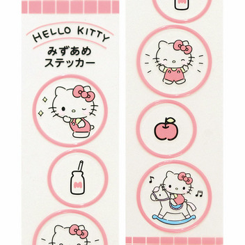 ハローキティ みずあめステッカー