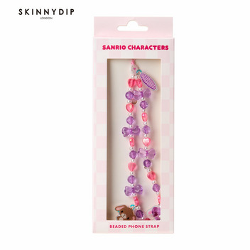 シュガーバニーズ SKINNYDIP LONDON ビーズフォンストラップ