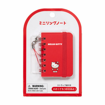 ハローキティ ミニリングノート