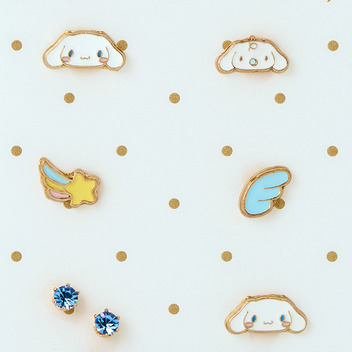 シナモロール ピアス7個セット