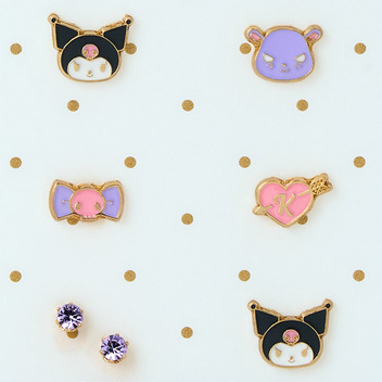 クロミ ピアス7個セット