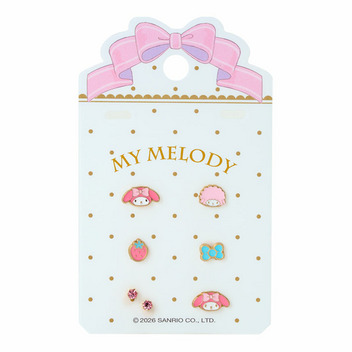 マイメロディ ピアス7個セット