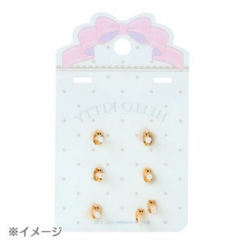 ポムポムプリン ピアス7個セット