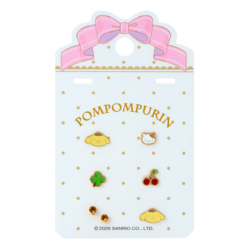 ポムポムプリン ピアス7個セット