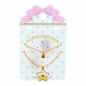 ポムポムプリン ネックレス2本セット