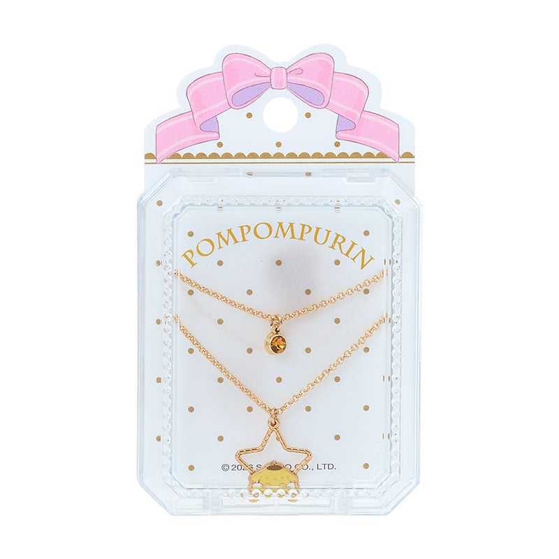 ポムポムプリン ネックレス2本セット