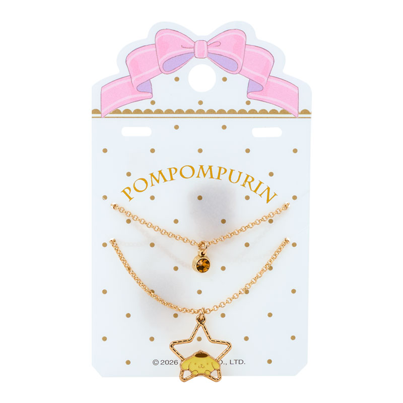 ポムポムプリン ネックレス2本セット