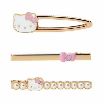 ハローキティ ヘアクリップ3個セット（I Love Hello Kitty）