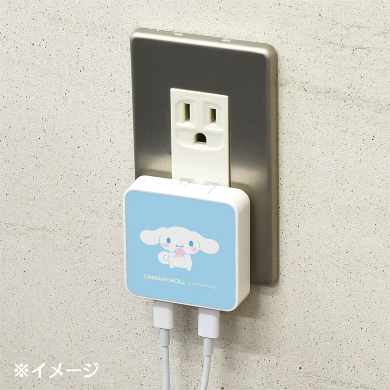 シナモロール USB Type-C 出力 ACアダプタ