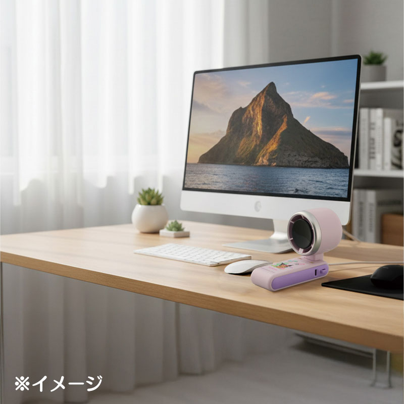 クロミ 3WAY大風量ハンディファン