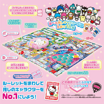 サンリオキャラクターズ 人生ゲーム