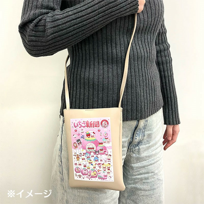 サンリオキャラクターズ ミニショルダーバッグ（いちご新聞700号セレブレーションパーティ）