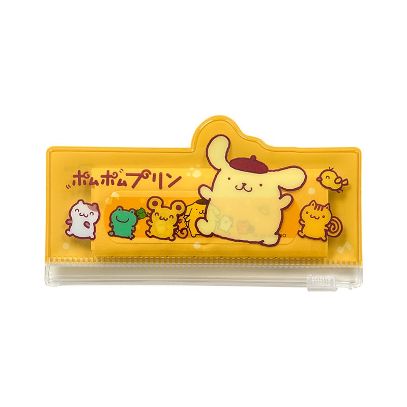 ポムポムプリン 絆創膏&スライダーケース