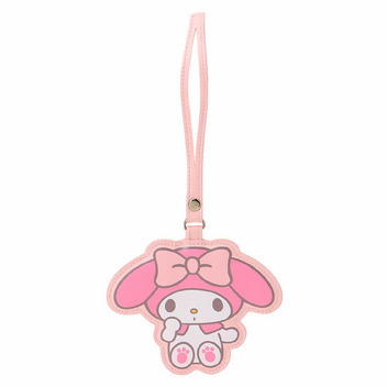 マイメロディ チャーム付きスクエアトートバッグ