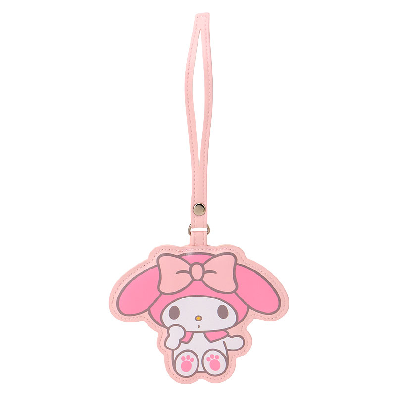 マイメロディ チャーム付きスクエアトートバッグ