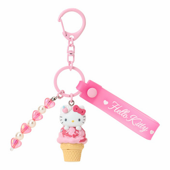 ハローキティ キーホルダー（ドリーミーアイスパーラー）