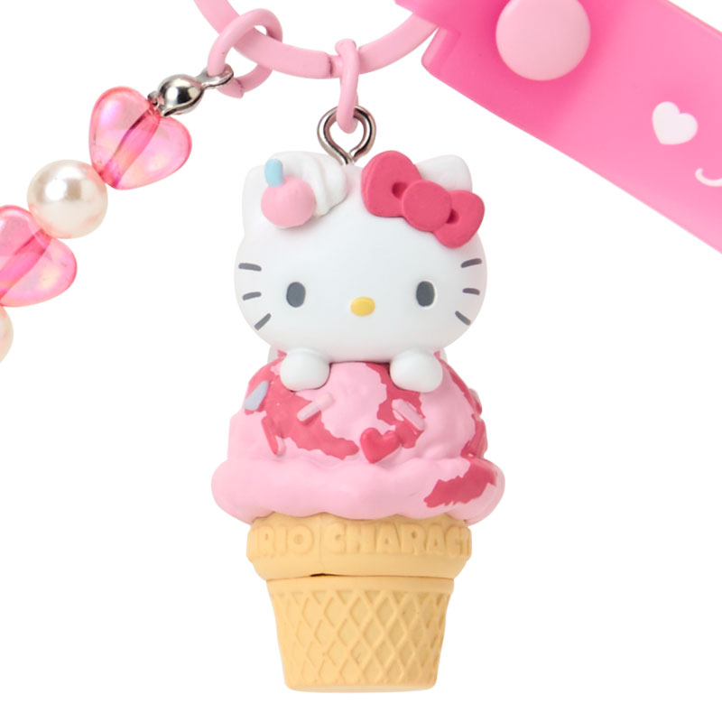 ハローキティ キーホルダー（ドリーミーアイスパーラー）