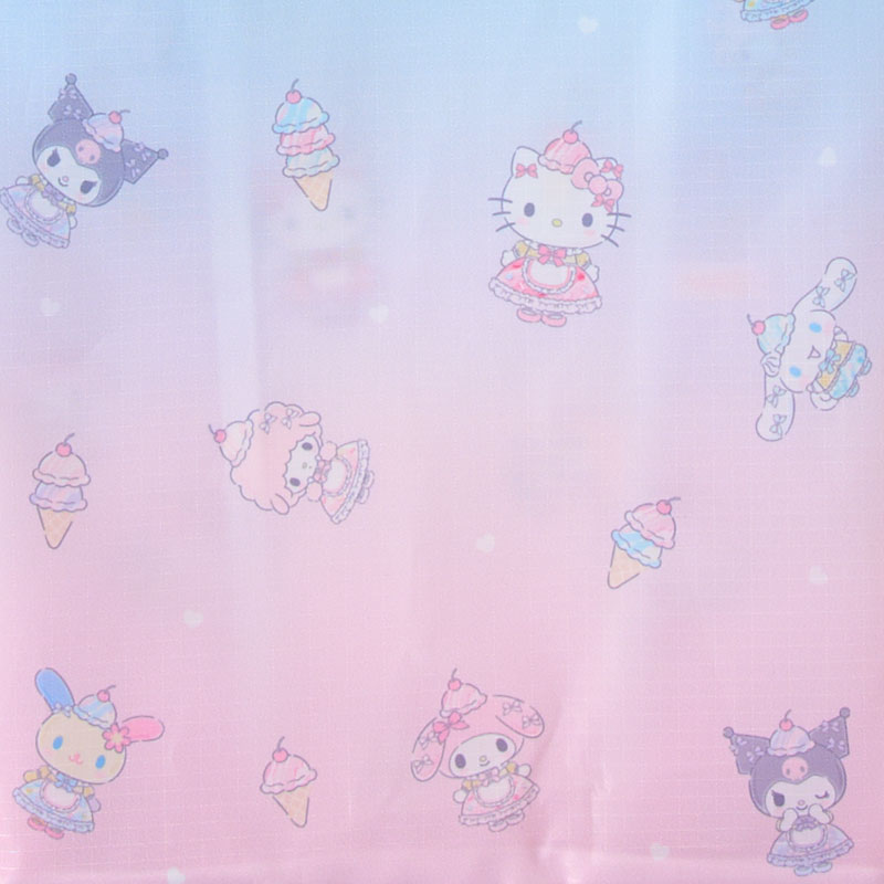 サンリオキャラクターズ ケース付きエコバッグ（ドリーミーアイスパーラー）