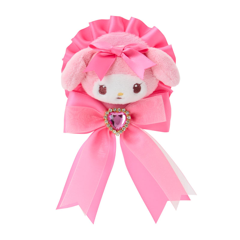 マイメロディ ロゼットブローチ（カラフルドレス）