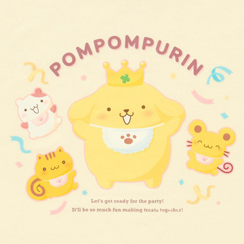 ポムポムプリン Tシャツ