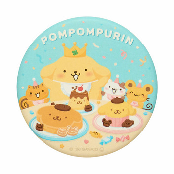 ポムポムプリン 缶バッジ3個セット