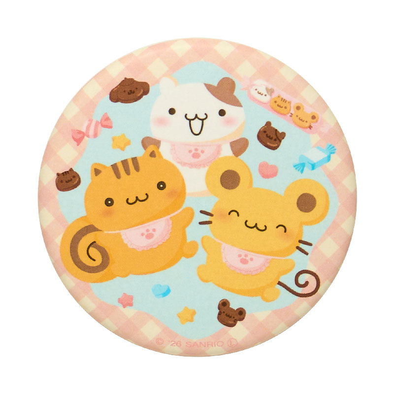 ポムポムプリン 缶バッジ3個セット