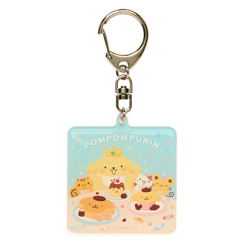 ポムポムプリン シークレットアクリルキーホルダー