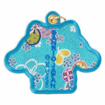 シナモロール 刺繍キーホルダー（SANRIO JAPAN）