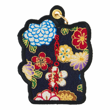 ハローキティ 刺繍キーホルダー（SANRIO JAPAN）