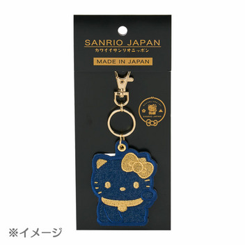 ハローキティ 刺繍キーホルダー（SANRIO JAPAN）