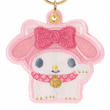 マイメロディ 刺繍キーホルダー（SANRIO JAPAN）