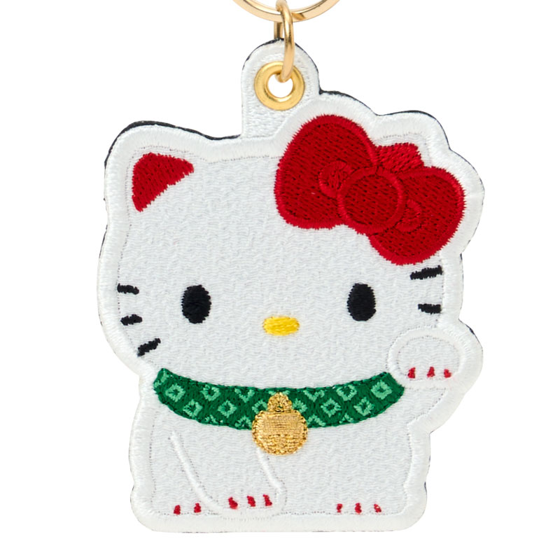 ハローキティ 刺繍キーホルダー（SANRIO JAPAN）