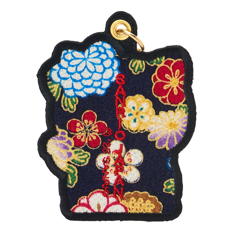 ハローキティ 刺繍キーホルダー（SANRIO JAPAN）