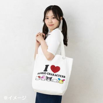 サンリオキャラクターズ トートバッグ（I LOVE SANRIO CHARACTERS）