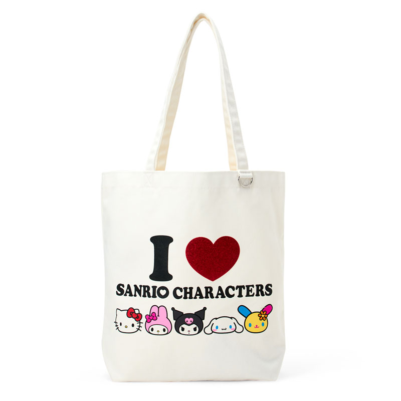 サンリオキャラクターズ トートバッグ（I LOVE SANRIO CHARACTERS）