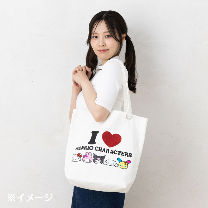 サンリオキャラクターズ トートバッグ（I LOVE SANRIO CHARACTERS）