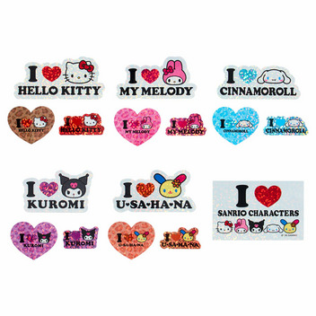 サンリオキャラクターズ ステッカーセット（I LOVE SANRIO CHARACTERS）