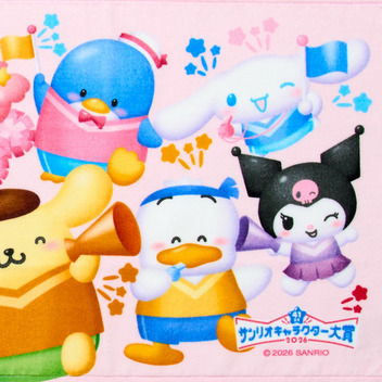 サンリオキャラクターズ フェイスタオル（SANRIO FES 2026限定）