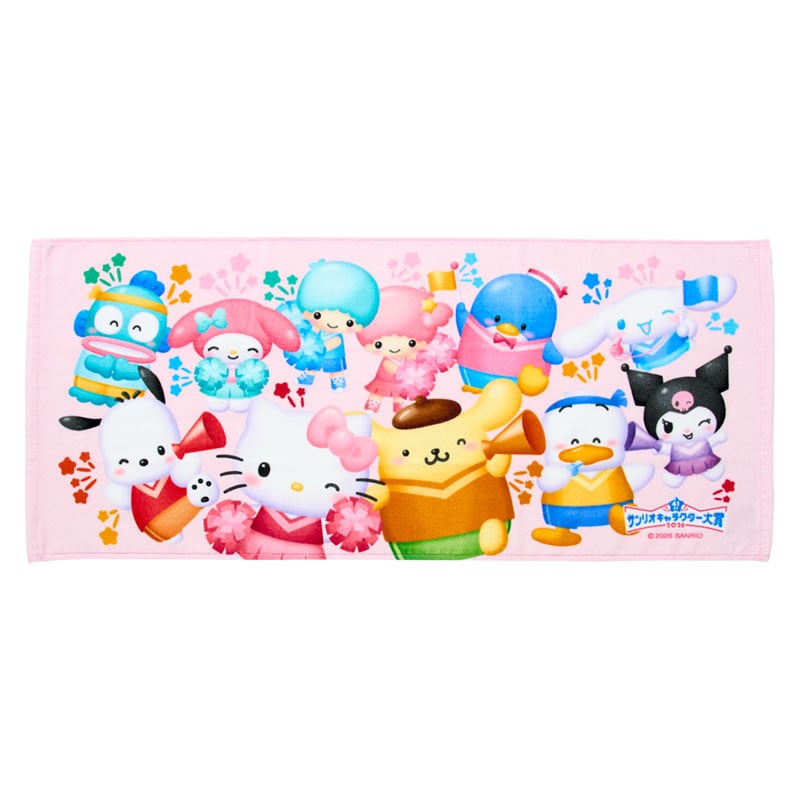 サンリオキャラクターズ フェイスタオル（SANRIO FES 2026限定）