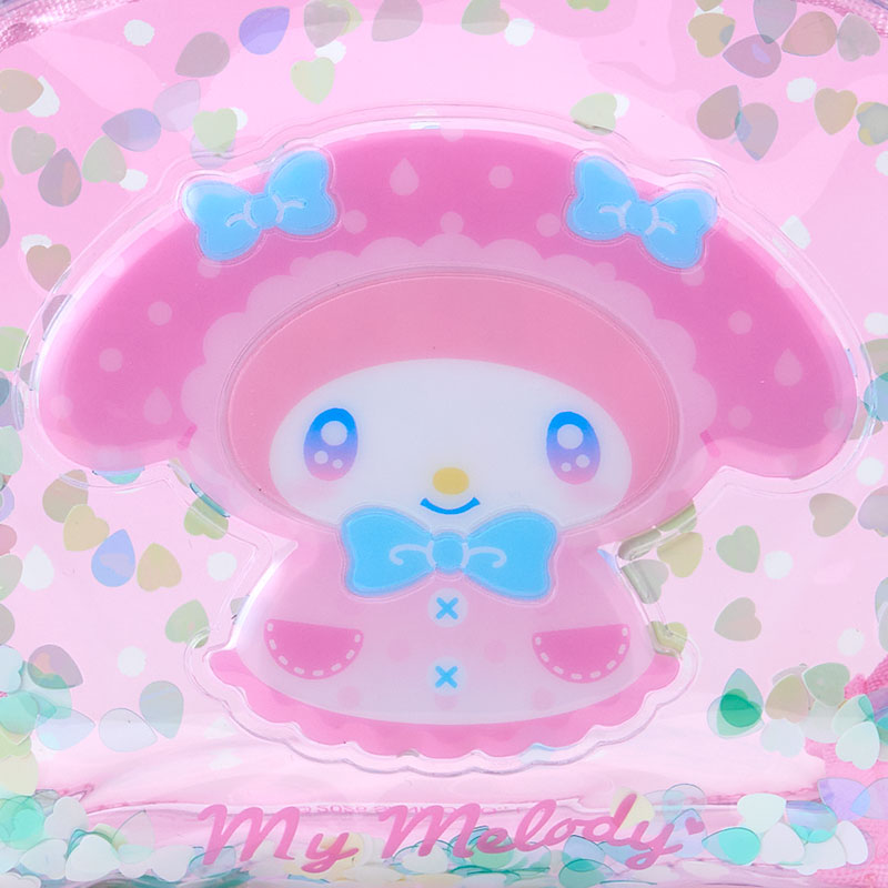 マイメロディ クリアポーチ（スウィートレインコレクション）