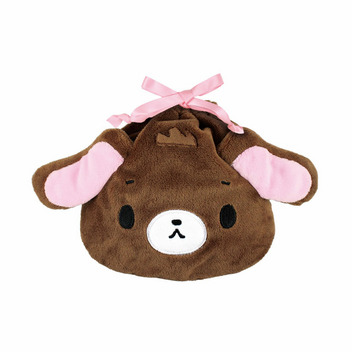 シュガーバニーズ(くろうさ) ぬいぐるみ巾着