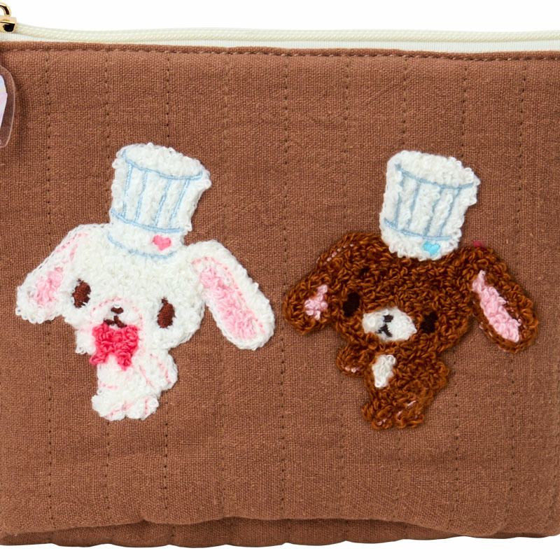 シュガーバニーズ サガラ刺繍ポーチ（ラブスイーツ）